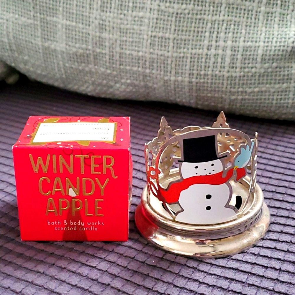 🎄Mini Candle & Holder